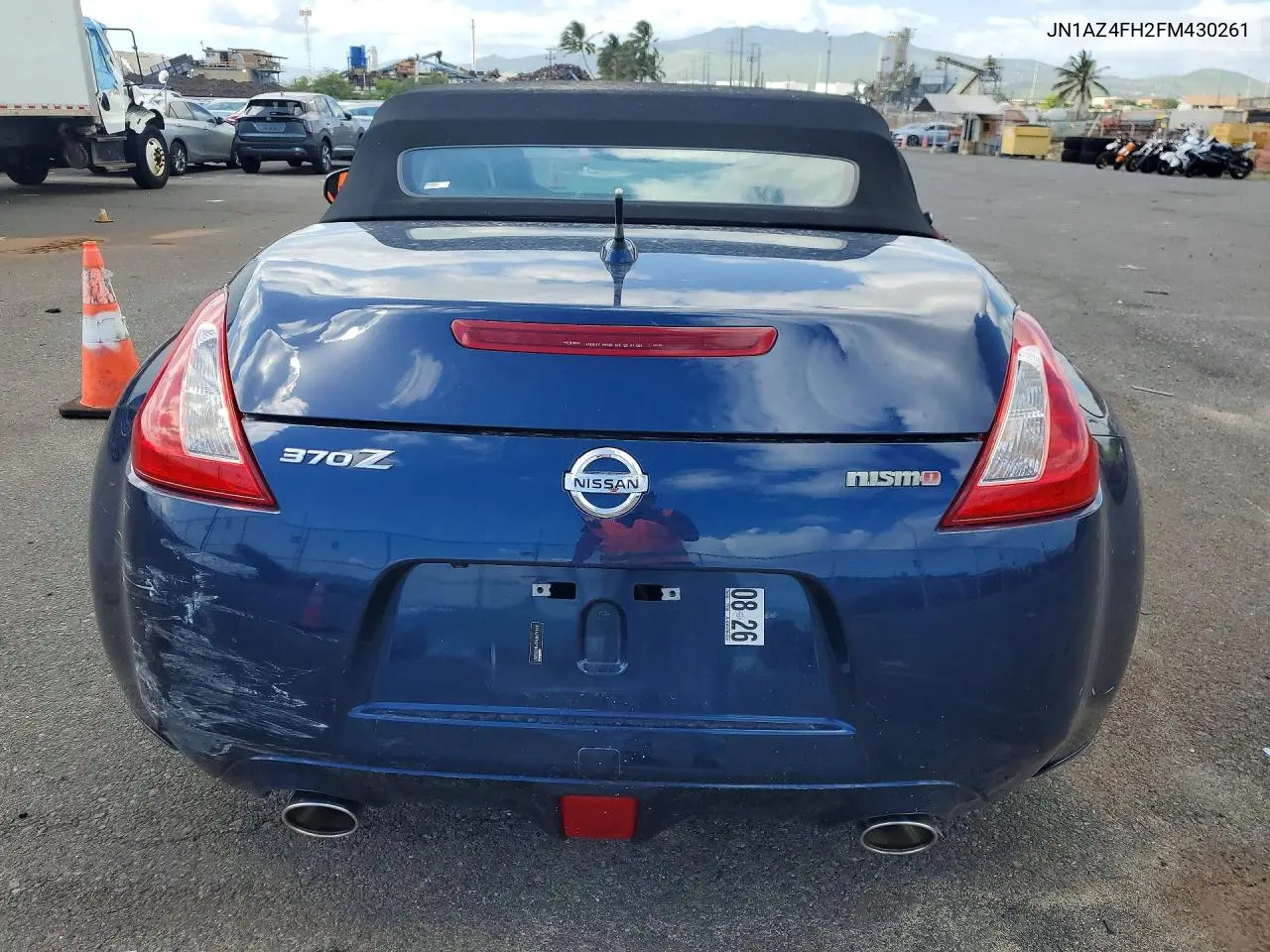 2015 Nissan 370Z Roadster Touring Sport VIN: JN1AZ4FH2FM430261 Lot: 52059346