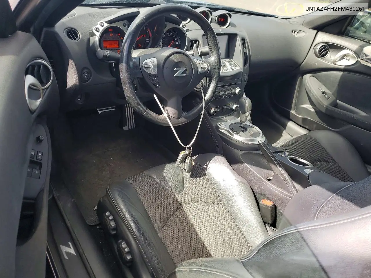 2015 Nissan 370Z Roadster Touring Sport VIN: JN1AZ4FH2FM430261 Lot: 52059346