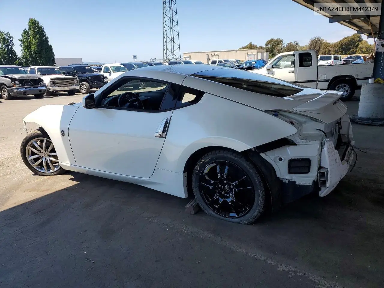 2015 Nissan 370Z Sport VIN: JN1AZ4EH8FM442349 Lot: 52867096