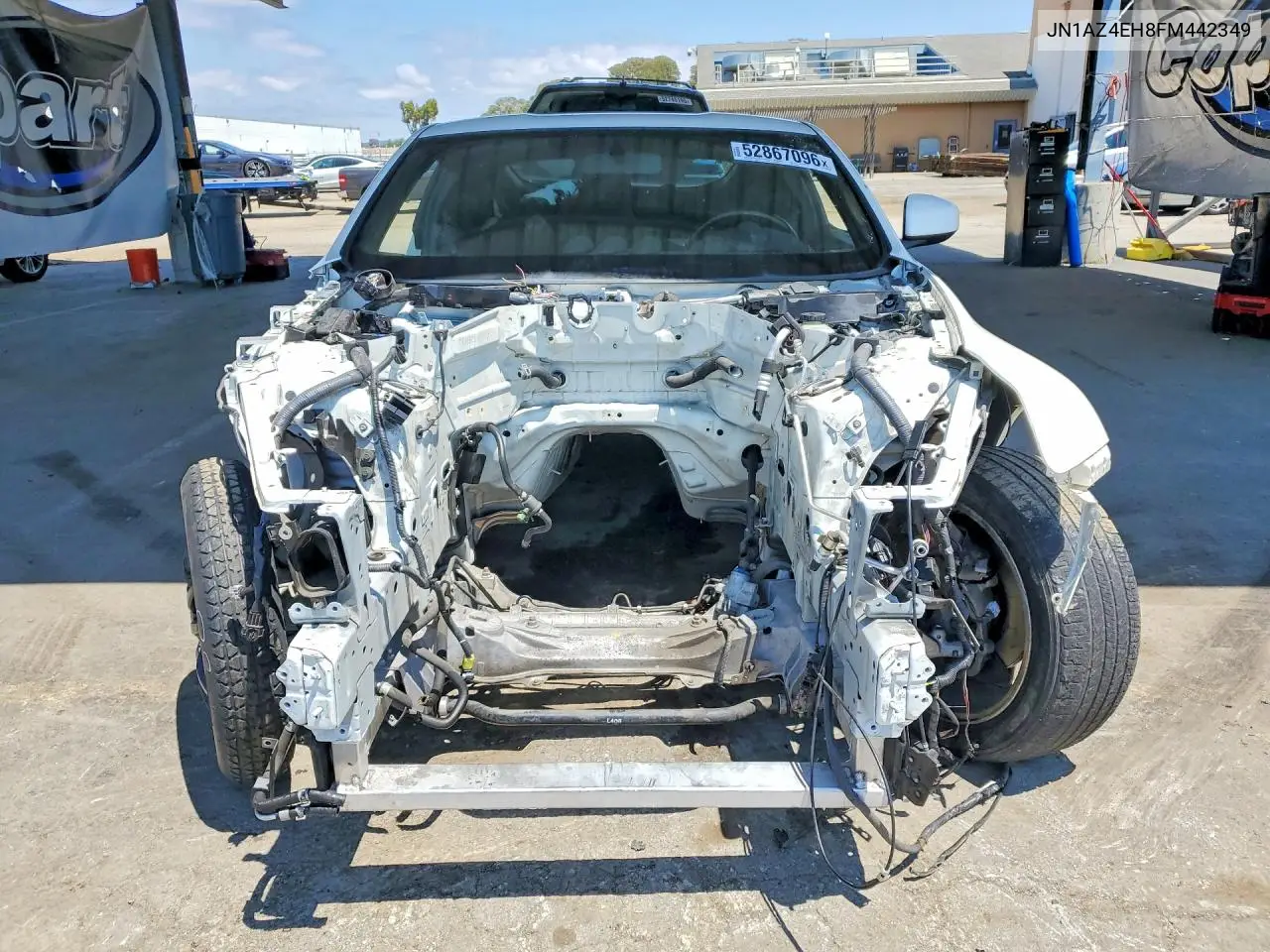 2015 Nissan 370Z Sport VIN: JN1AZ4EH8FM442349 Lot: 52867096
