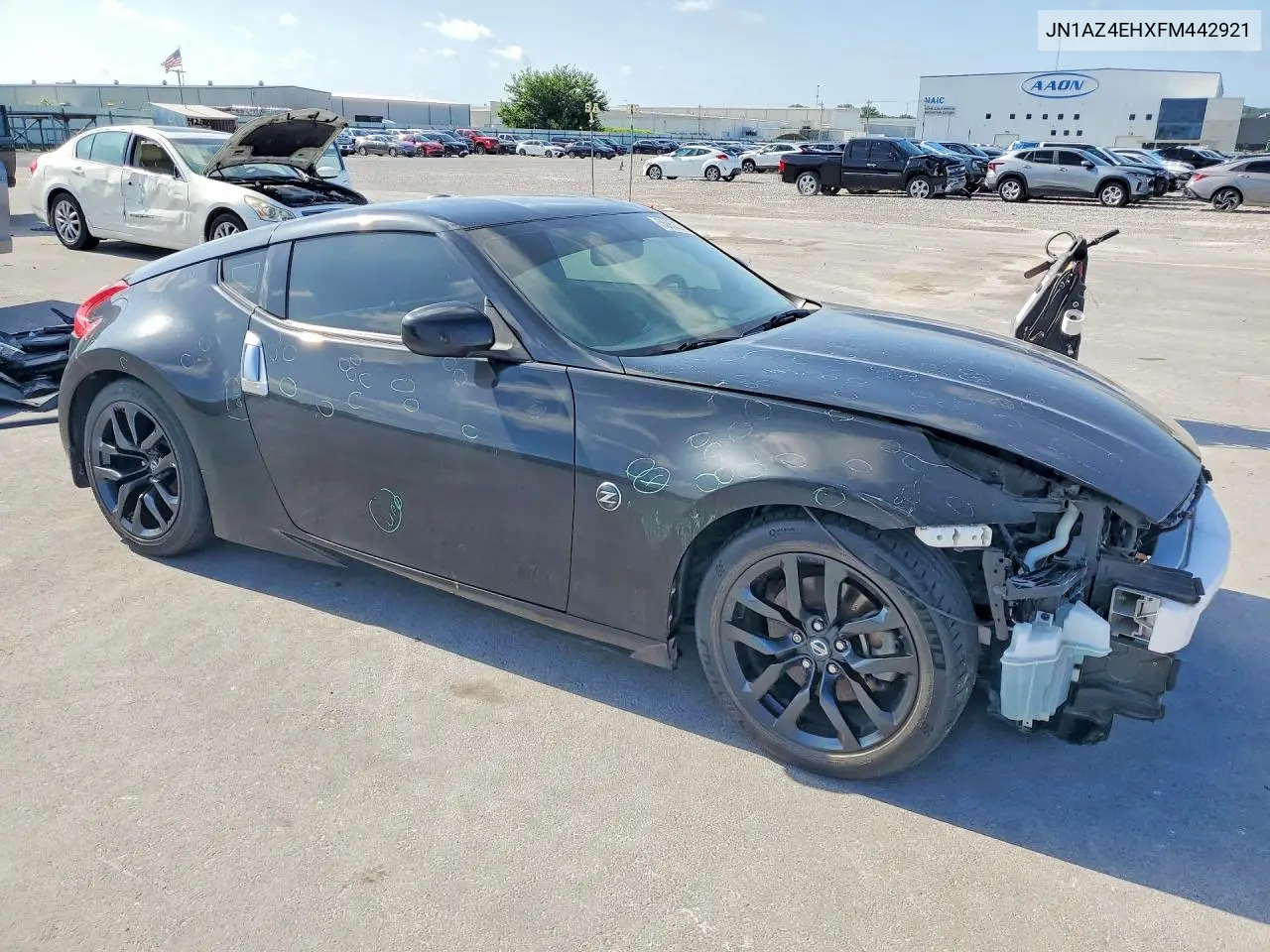 2015 Nissan 370Z Touring VIN: JN1AZ4EHXFM442921 Lot: 55957076