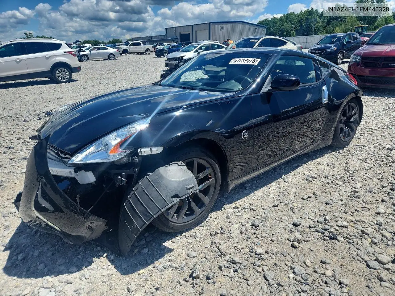 2015 Nissan 370Z Base VIN: JN1AZ4EH1FM440328 Lot: 57239576