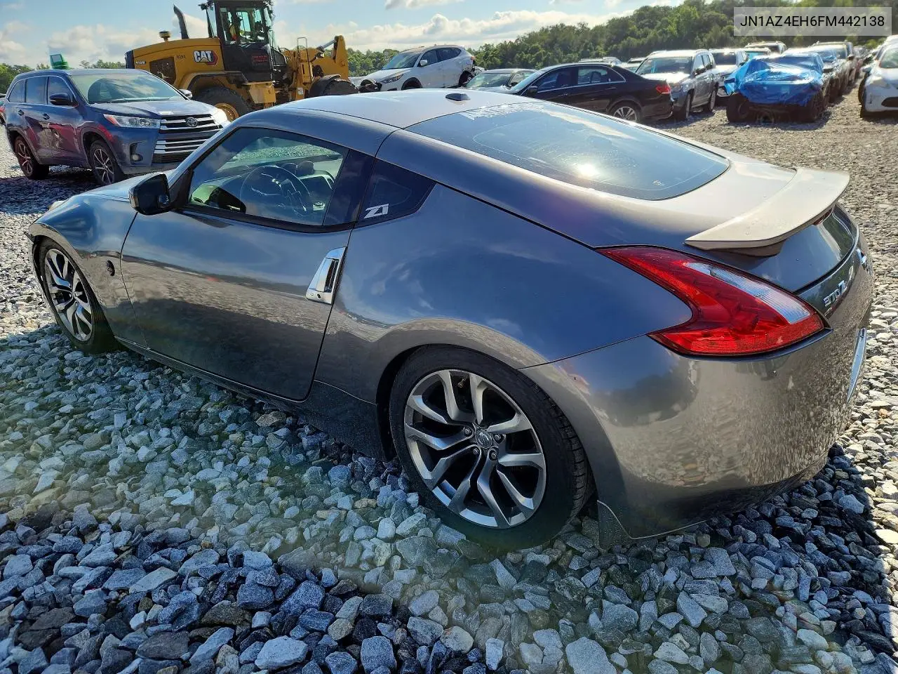 JN1AZ4EH6FM442138 2015 Nissan 370Z Touring