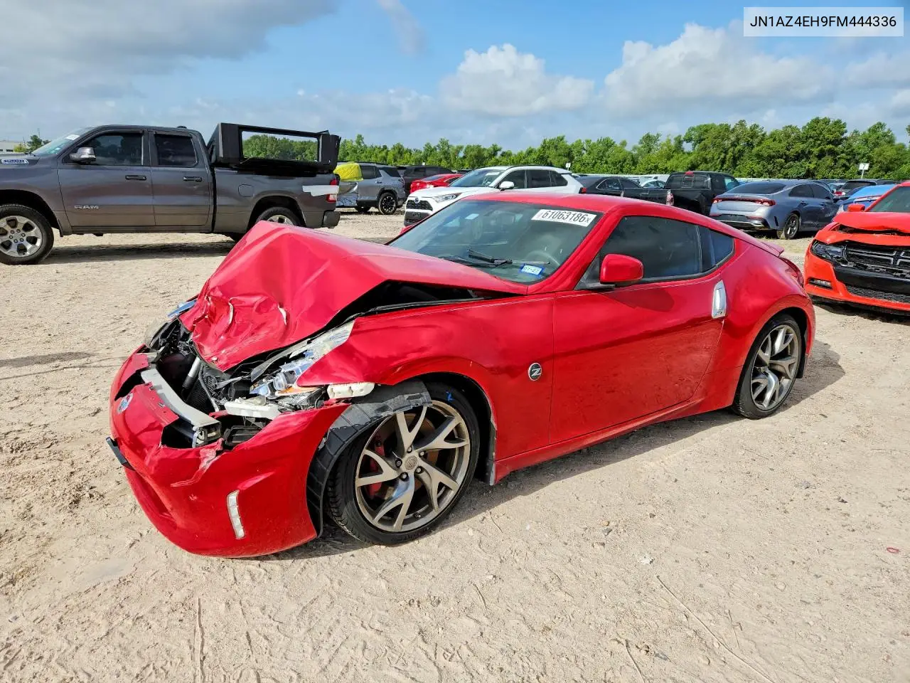 2015 Nissan 370Z Sport VIN: JN1AZ4EH9FM444336 Lot: 61063186