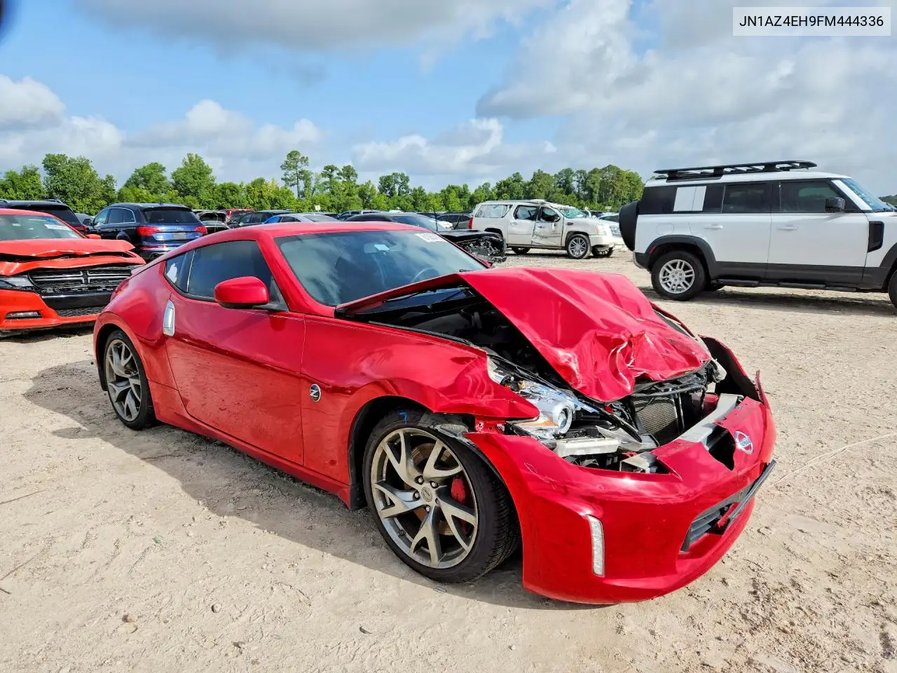 2015 Nissan 370Z Sport VIN: JN1AZ4EH9FM444336 Lot: 61063186