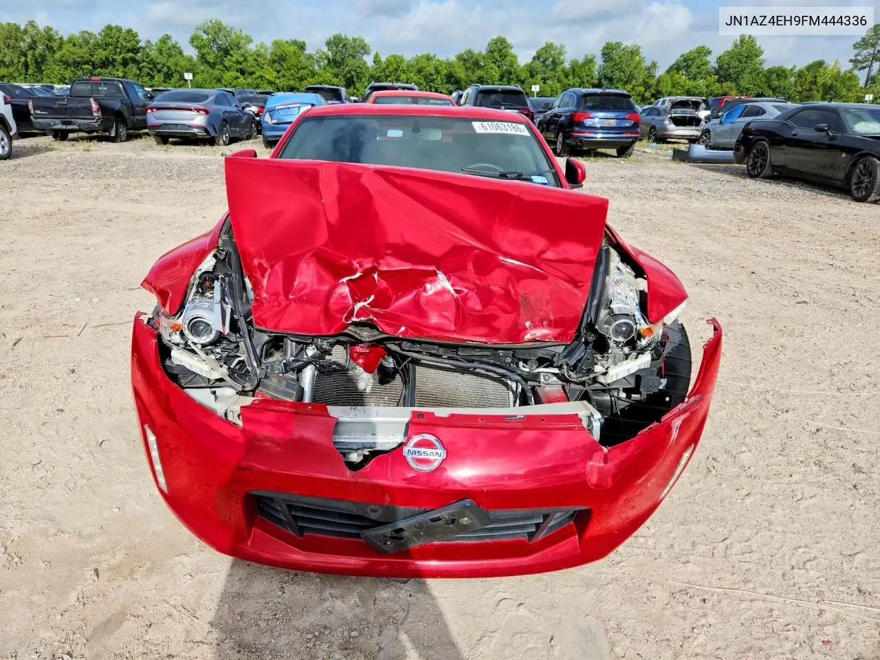 2015 Nissan 370Z Sport VIN: JN1AZ4EH9FM444336 Lot: 61063186