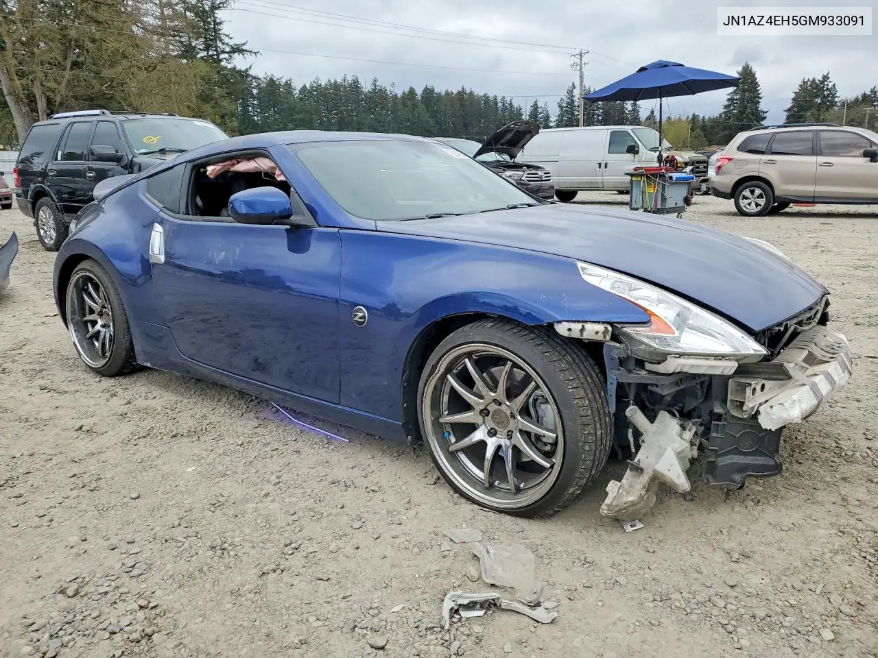 2016 Nissan 370Z Base VIN: JN1AZ4EH5GM933091 Lot: 51465786