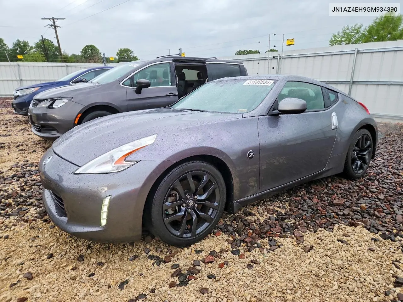 2016 Nissan 370Z Base VIN: JN1AZ4EH9GM934390 Lot: 51909586