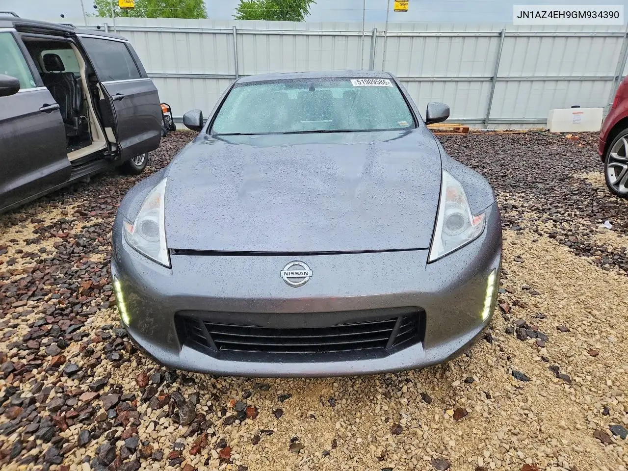2016 Nissan 370Z Base VIN: JN1AZ4EH9GM934390 Lot: 51909586