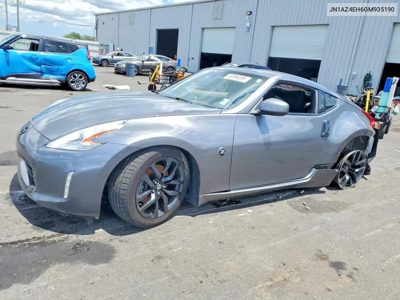 2016 Nissan 370Z Base VIN: JN1AZ4EH6GM935190 Lot: 53896306