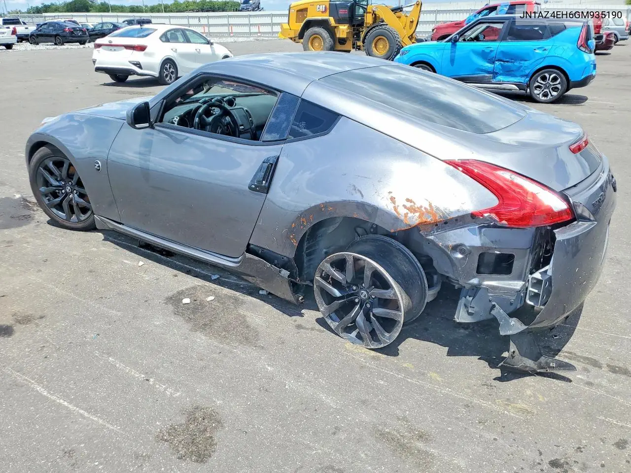 2016 Nissan 370Z Base VIN: JN1AZ4EH6GM935190 Lot: 53896306