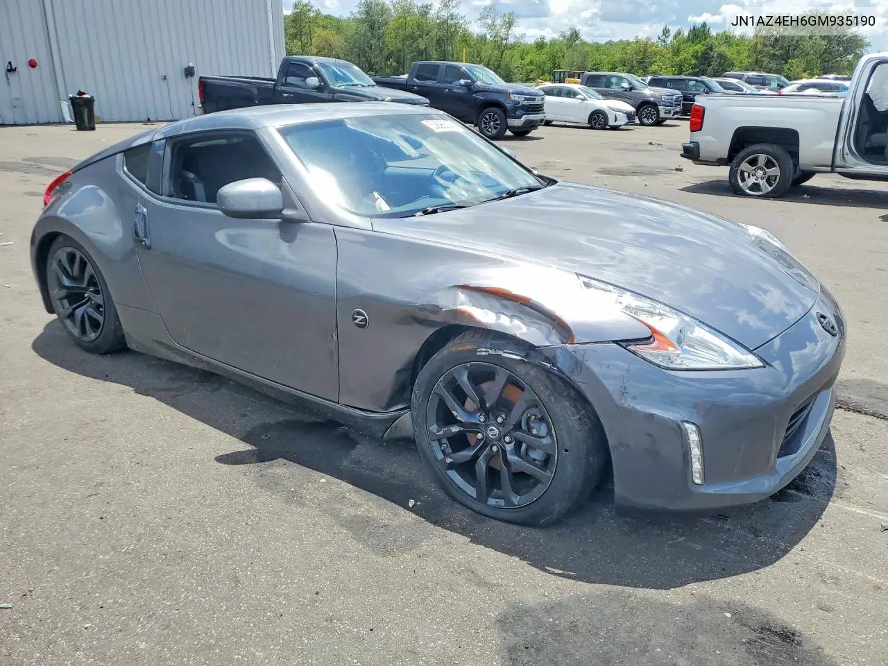2016 Nissan 370Z Base VIN: JN1AZ4EH6GM935190 Lot: 53896306