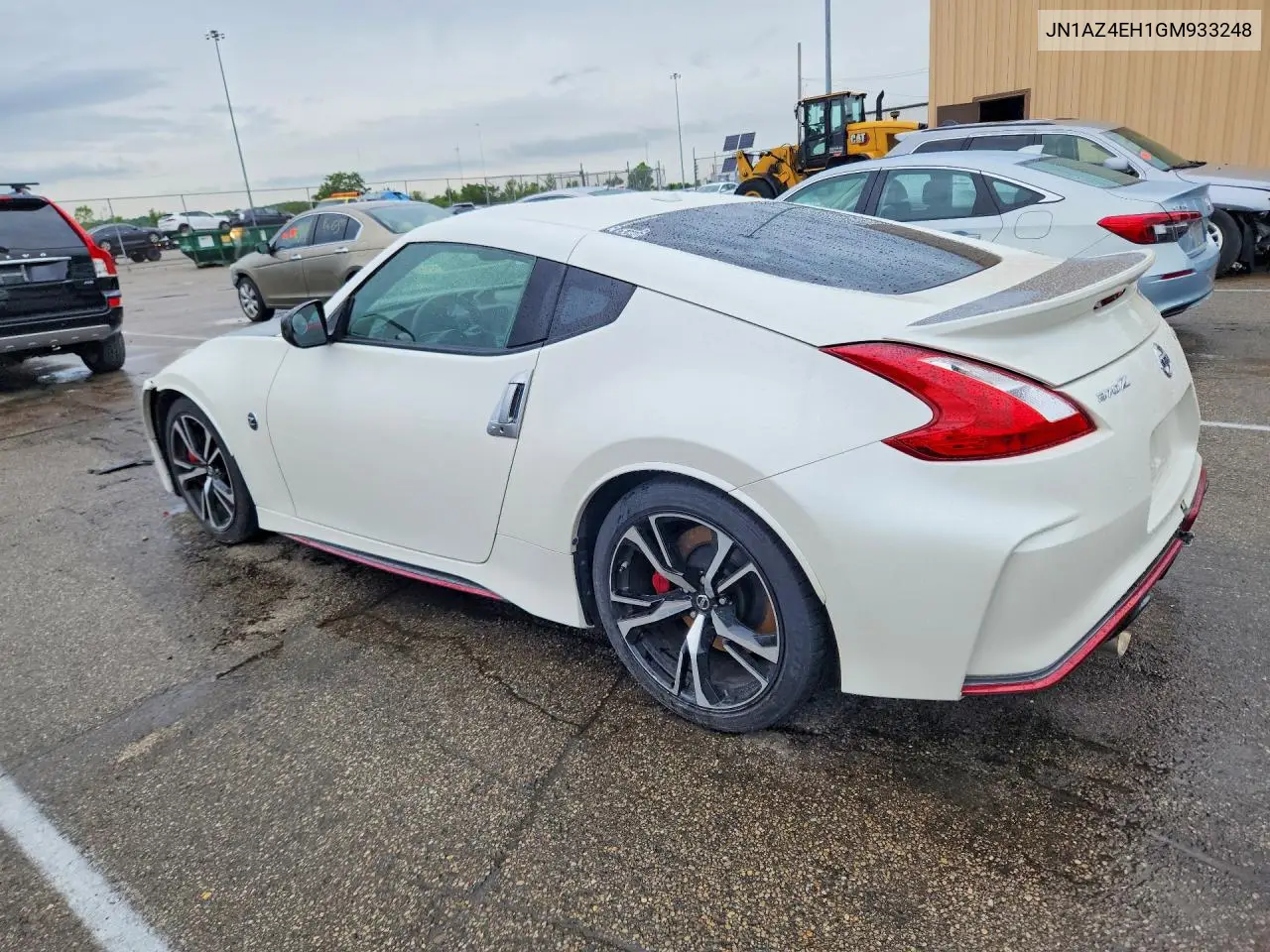 2016 Nissan 370Z Nismo Tech VIN: JN1AZ4EH1GM933248 Lot: 55180456