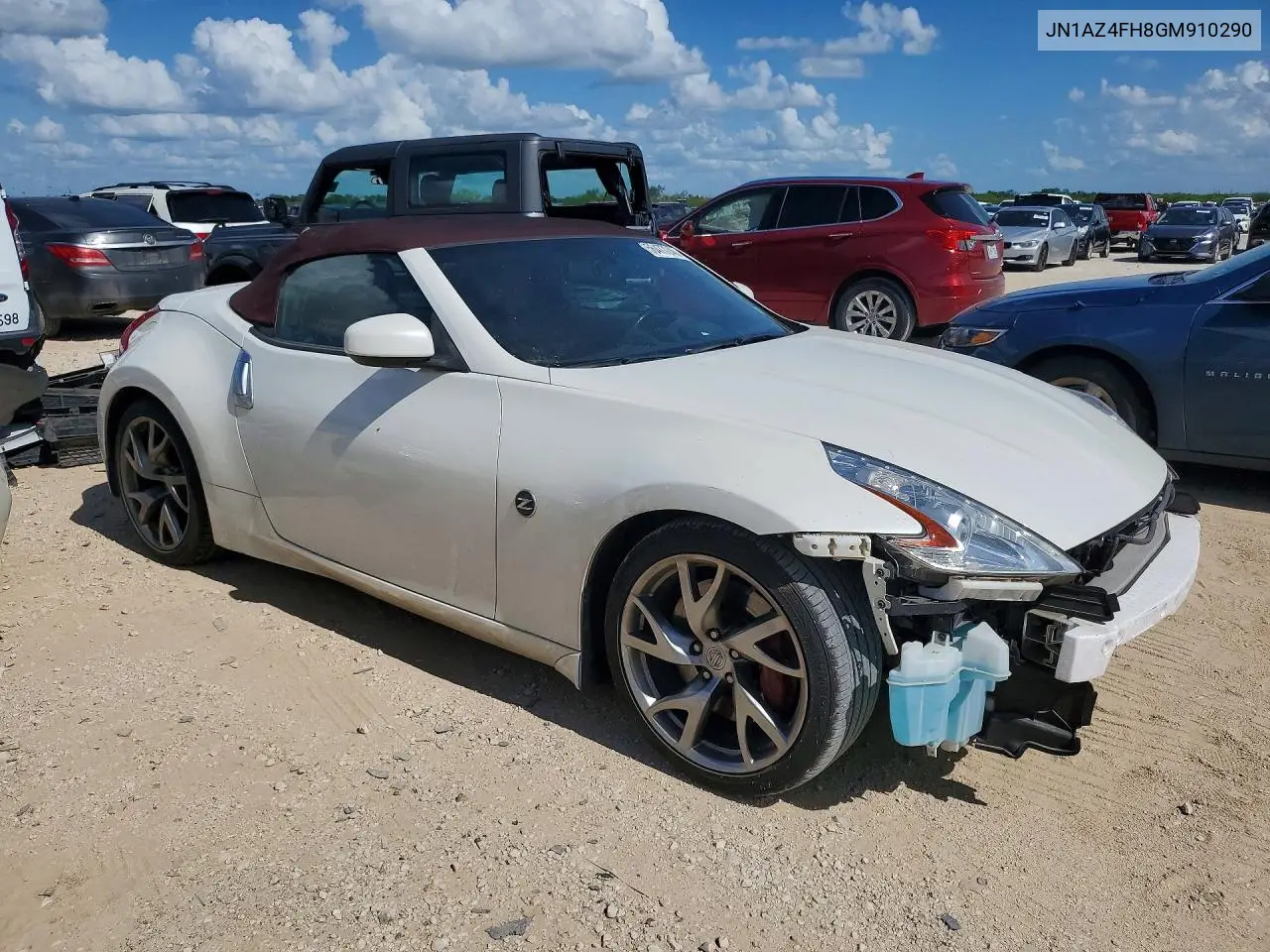 2016 Nissan 370Z Roadster Touring Sport VIN: JN1AZ4FH8GM910290 Lot: 56477246