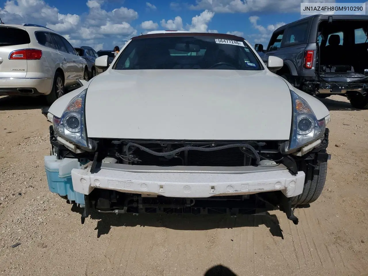 2016 Nissan 370Z Roadster Touring Sport VIN: JN1AZ4FH8GM910290 Lot: 56477246
