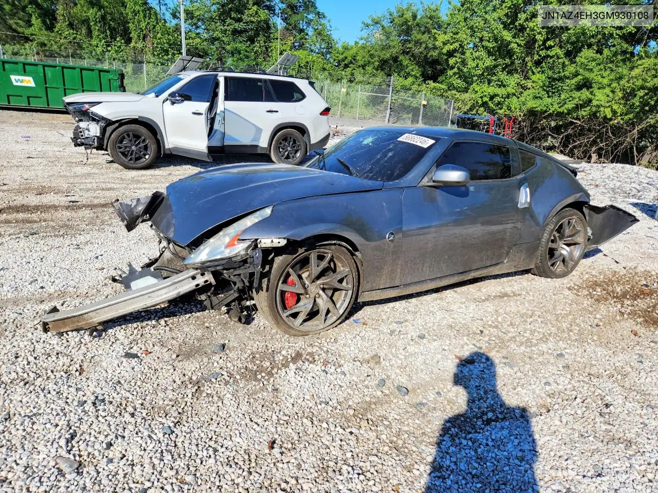2016 Nissan 370Z Base VIN: JN1AZ4EH3GM930108 Lot: 56862246