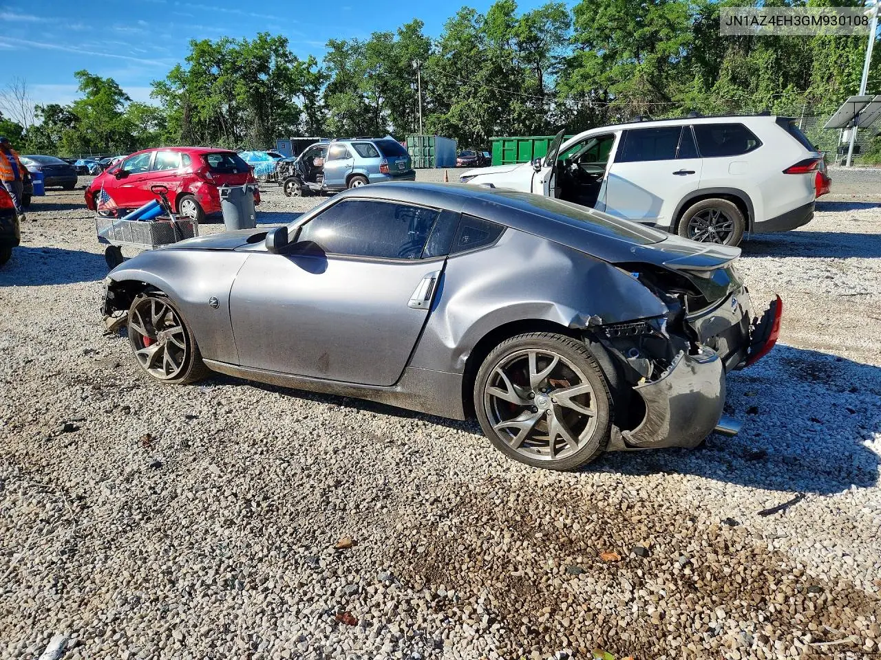 2016 Nissan 370Z Base VIN: JN1AZ4EH3GM930108 Lot: 56862246
