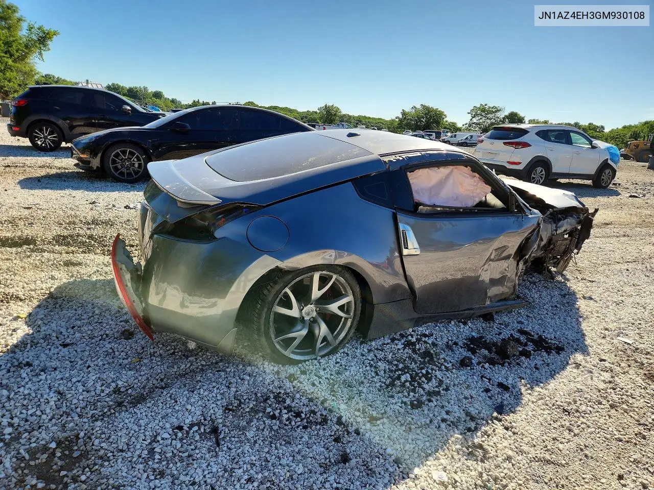 2016 Nissan 370Z Base VIN: JN1AZ4EH3GM930108 Lot: 56862246