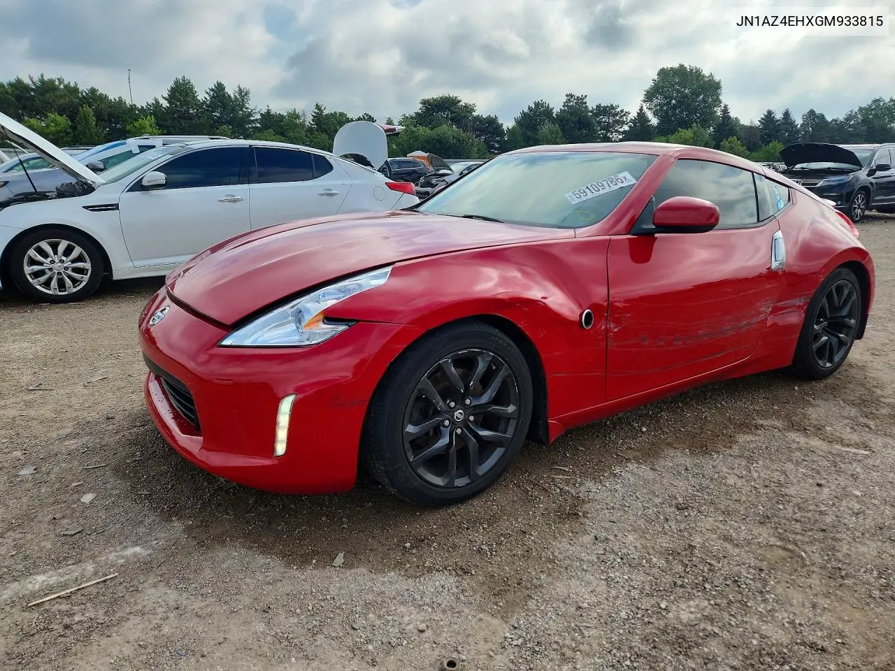 2016 Nissan 370Z Base VIN: JN1AZ4EHXGM933815 Lot: 59109786