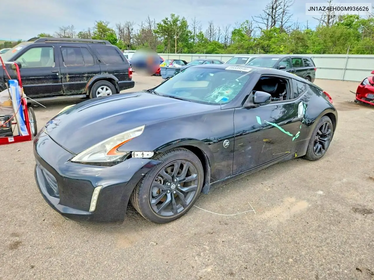 2016 Nissan 370Z Base VIN: JN1AZ4EH0GM936626 Lot: 59339546