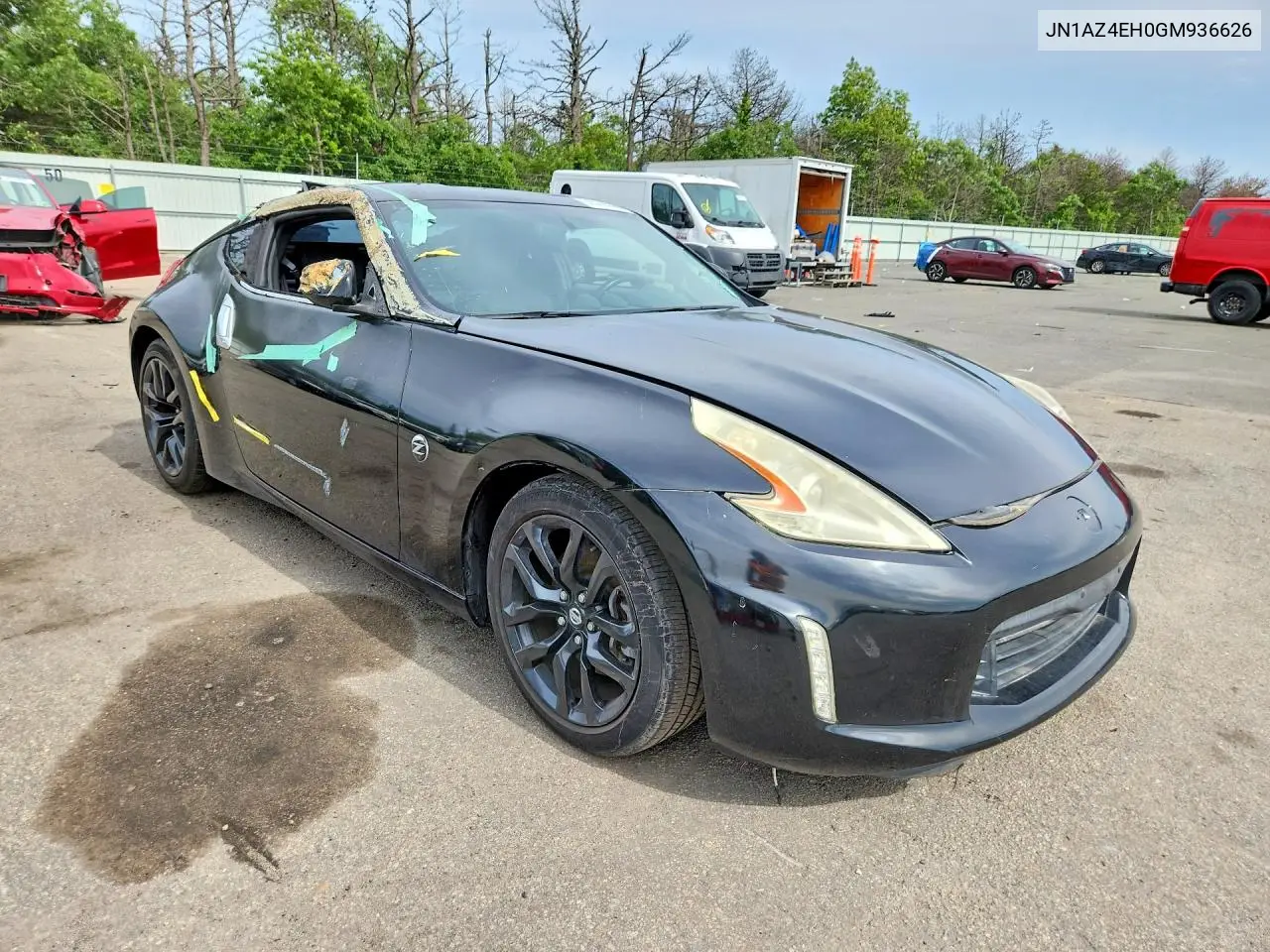 2016 Nissan 370Z Base VIN: JN1AZ4EH0GM936626 Lot: 59339546