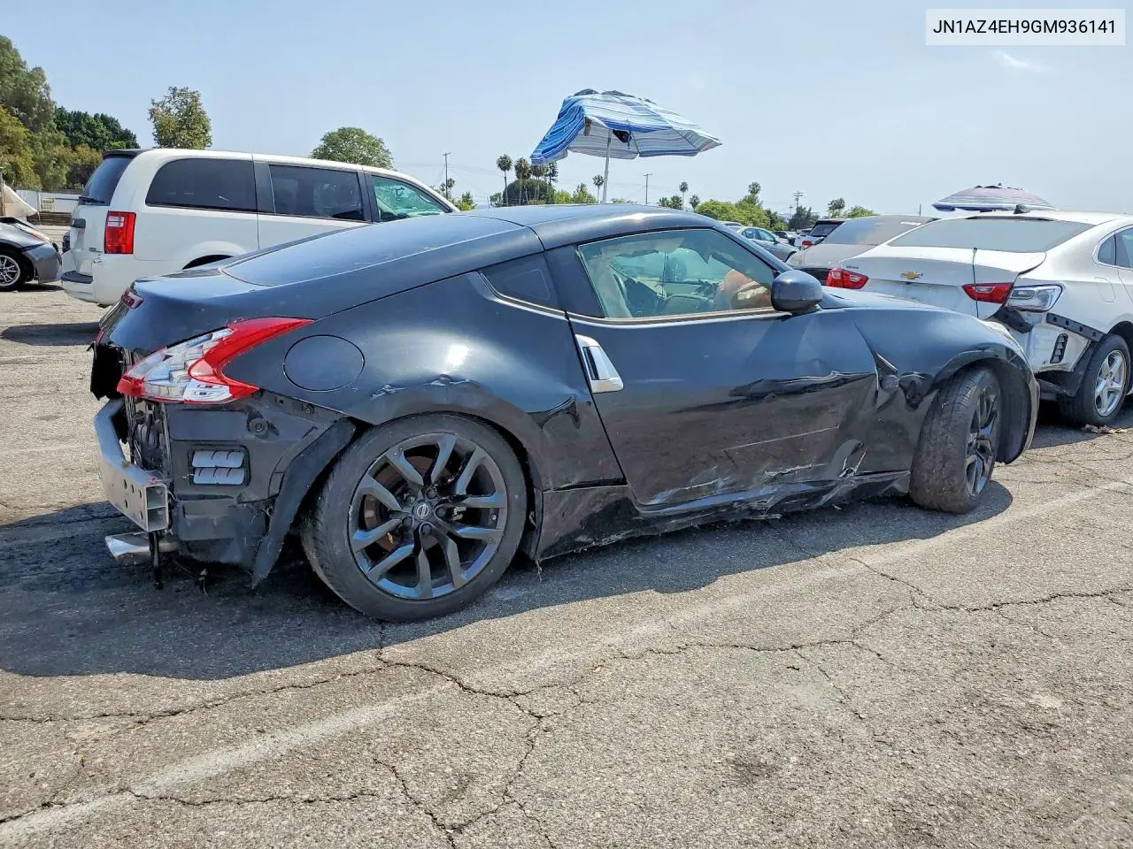 2016 Nissan 370Z Base VIN: JN1AZ4EH9GM936141 Lot: 59385086