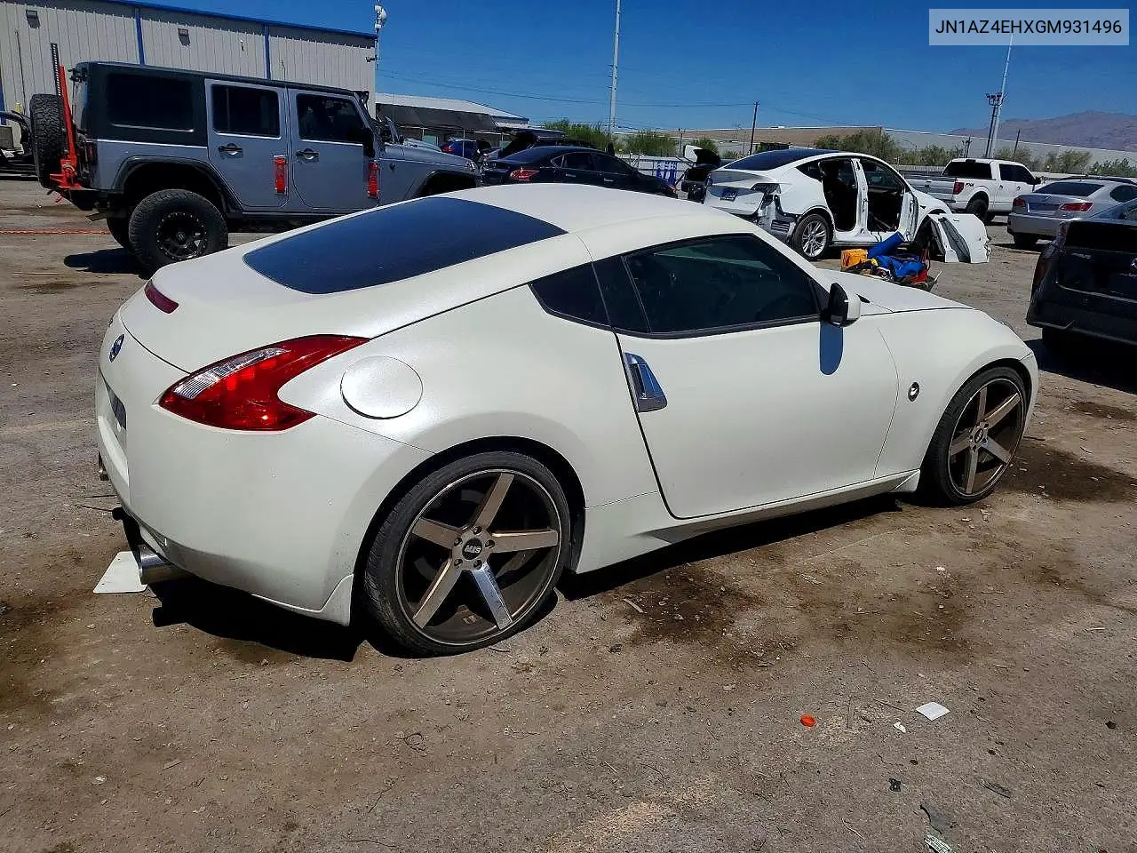 2016 Nissan 370Z Base VIN: JN1AZ4EHXGM931496 Lot: 59878556