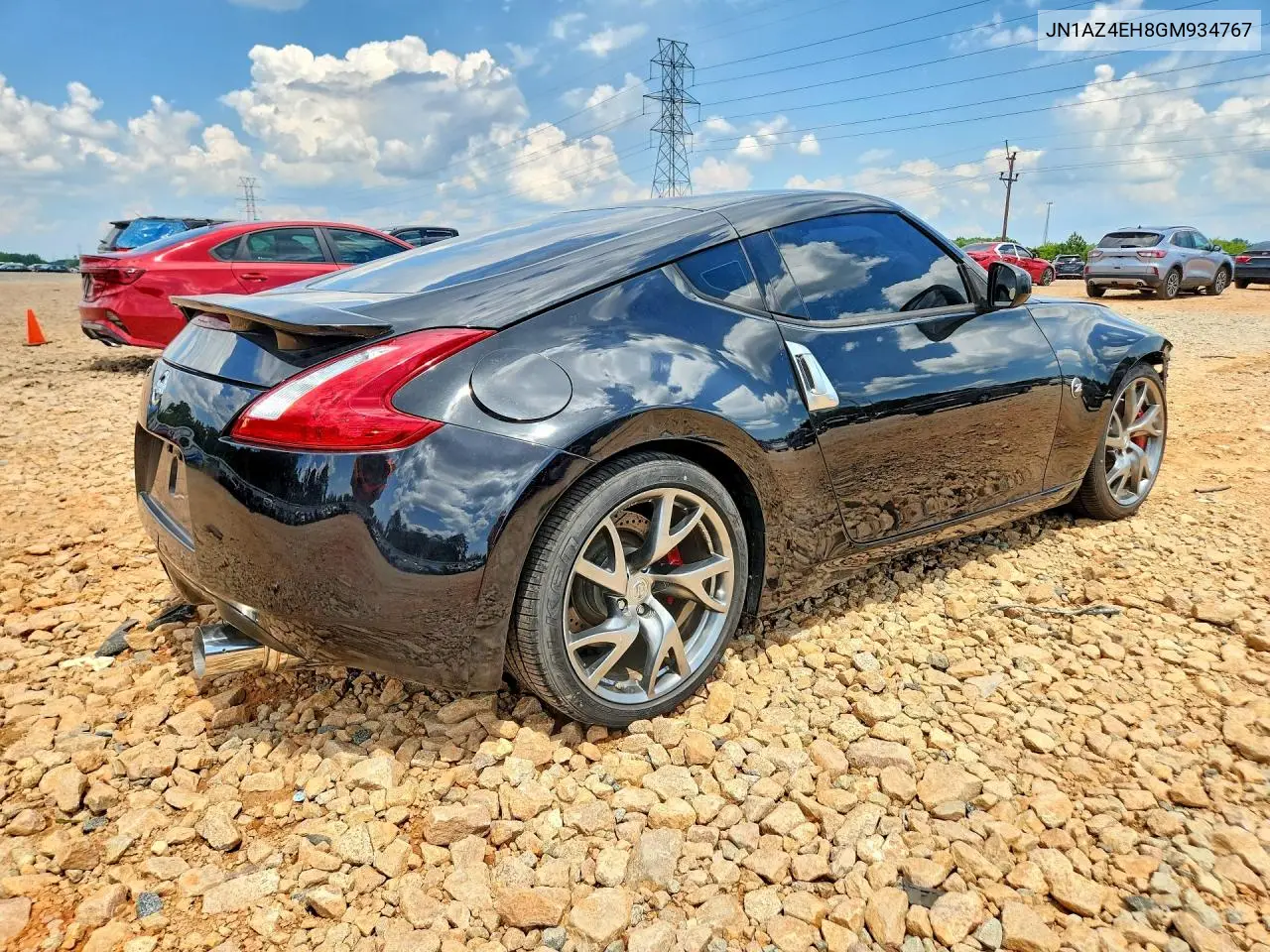 2016 Nissan 370Z Sport VIN: JN1AZ4EH8GM934767 Lot: 59980826