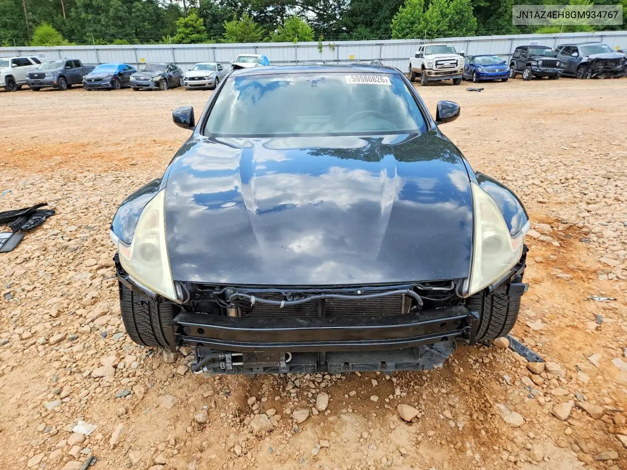 2016 Nissan 370Z Sport VIN: JN1AZ4EH8GM934767 Lot: 59980826