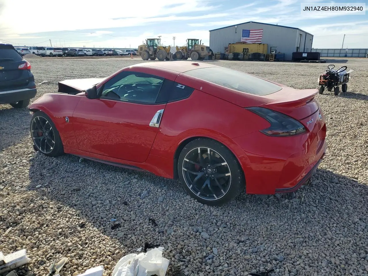 2016 Nissan 370Z Base VIN: JN1AZ4EH8GM932940 Lot: 75682795