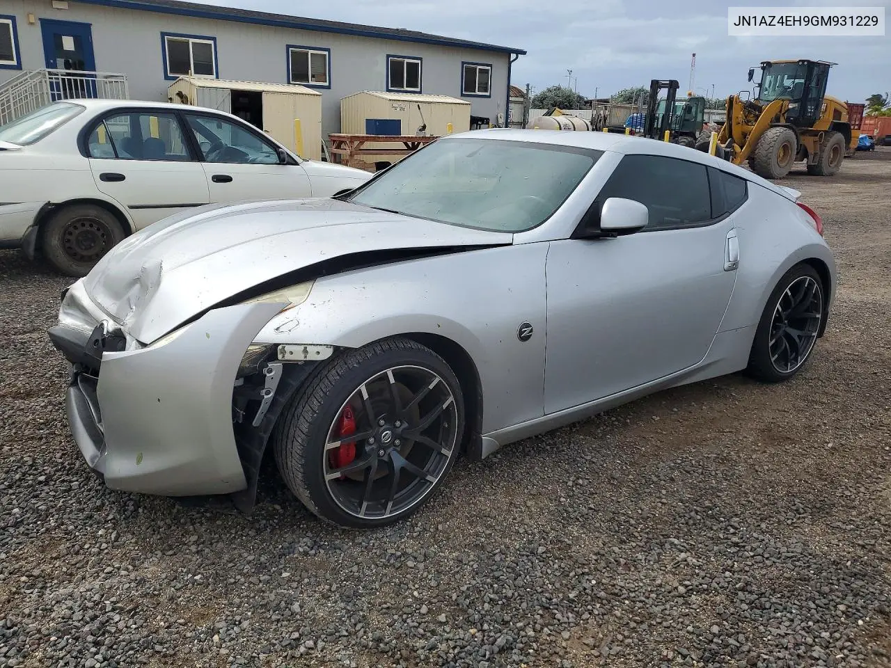 2016 Nissan 370Z Base VIN: JN1AZ4EH9GM931229 Lot: 76460355