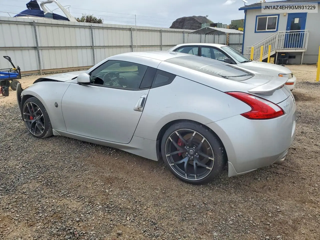 2016 Nissan 370Z Base VIN: JN1AZ4EH9GM931229 Lot: 76460355