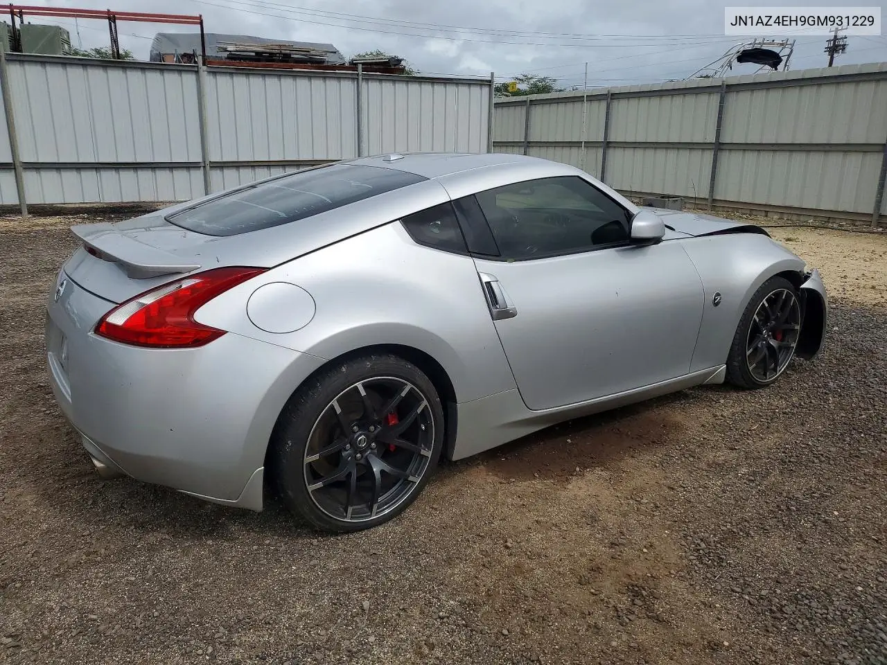 2016 Nissan 370Z Base VIN: JN1AZ4EH9GM931229 Lot: 76460355