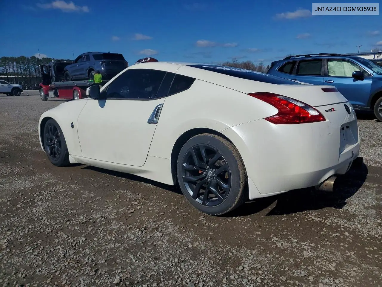 2016 Nissan 370Z Base VIN: JN1AZ4EH3GM935938 Lot: 77166225
