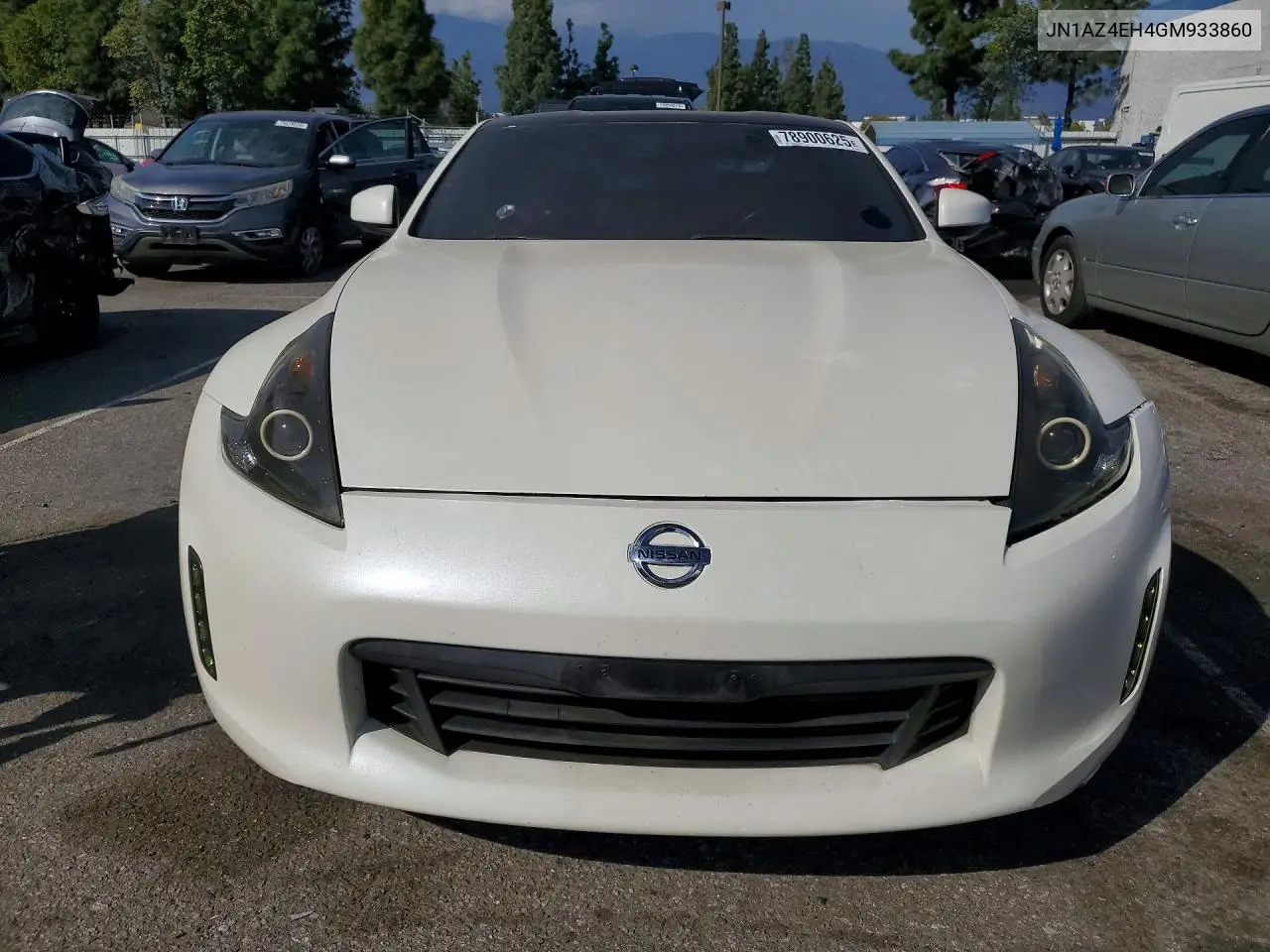 2016 Nissan 370Z Base VIN: JN1AZ4EH4GM933860 Lot: 78900625