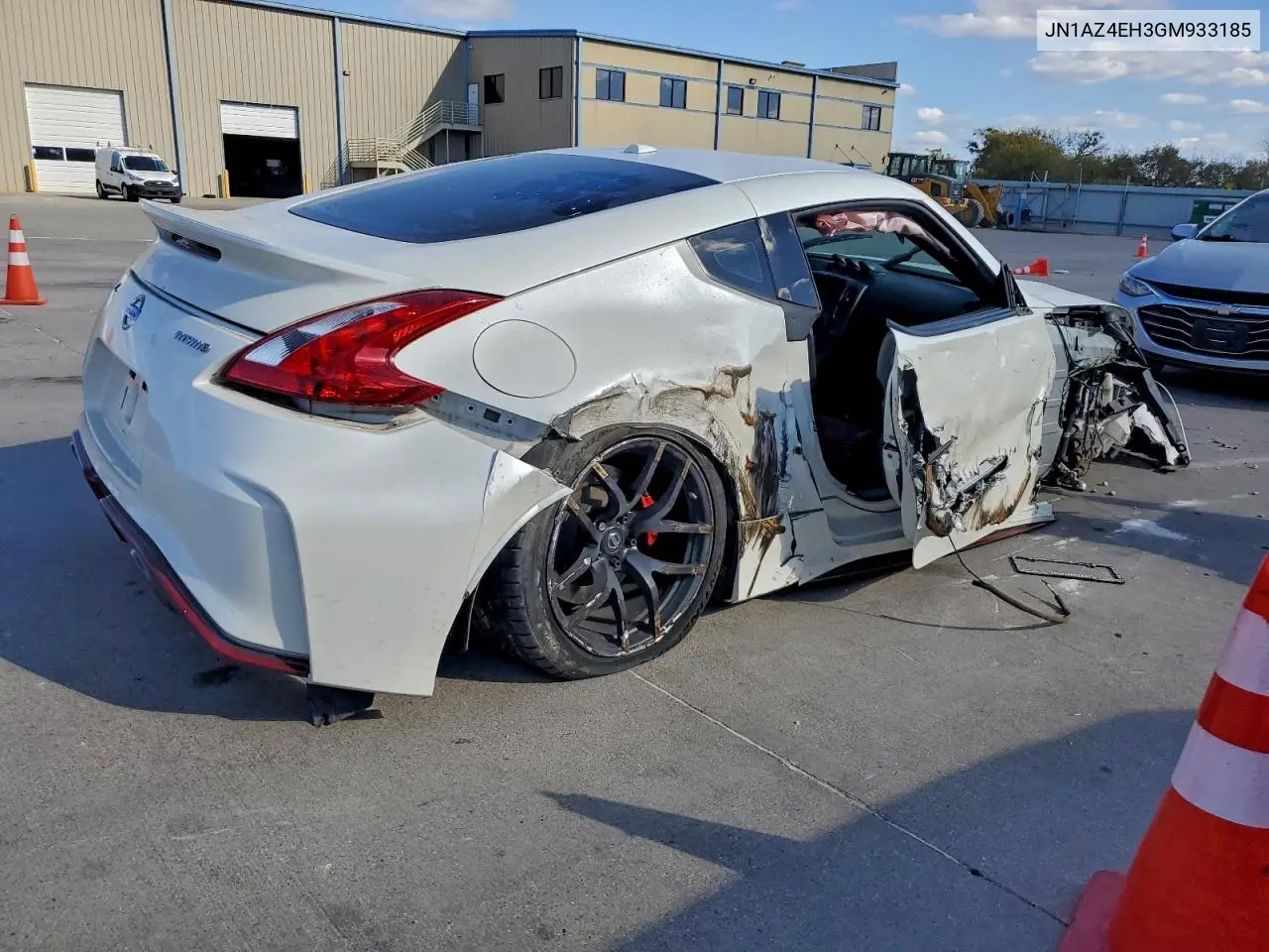 2016 Nissan 370Z Base VIN: JN1AZ4EH3GM933185 Lot: 91944925