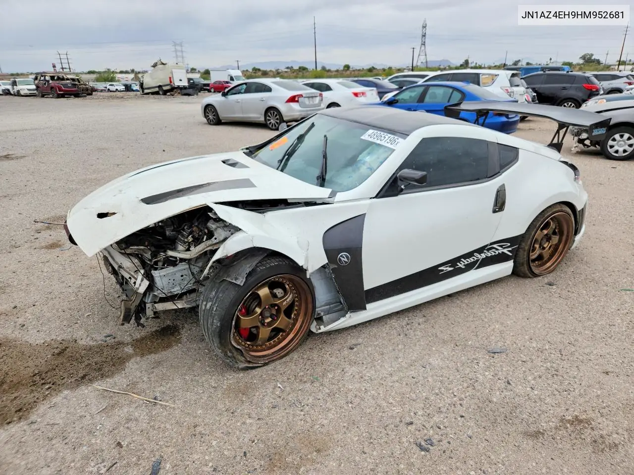 2017 Nissan 370Z Sport VIN: JN1AZ4EH9HM952681 Lot: 48965196