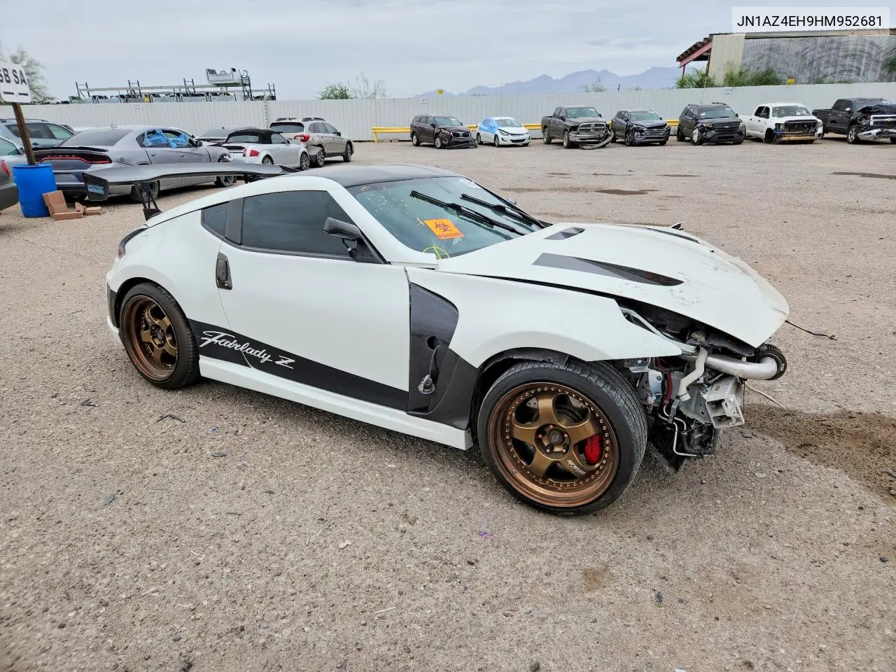 2017 Nissan 370Z Sport VIN: JN1AZ4EH9HM952681 Lot: 48965196