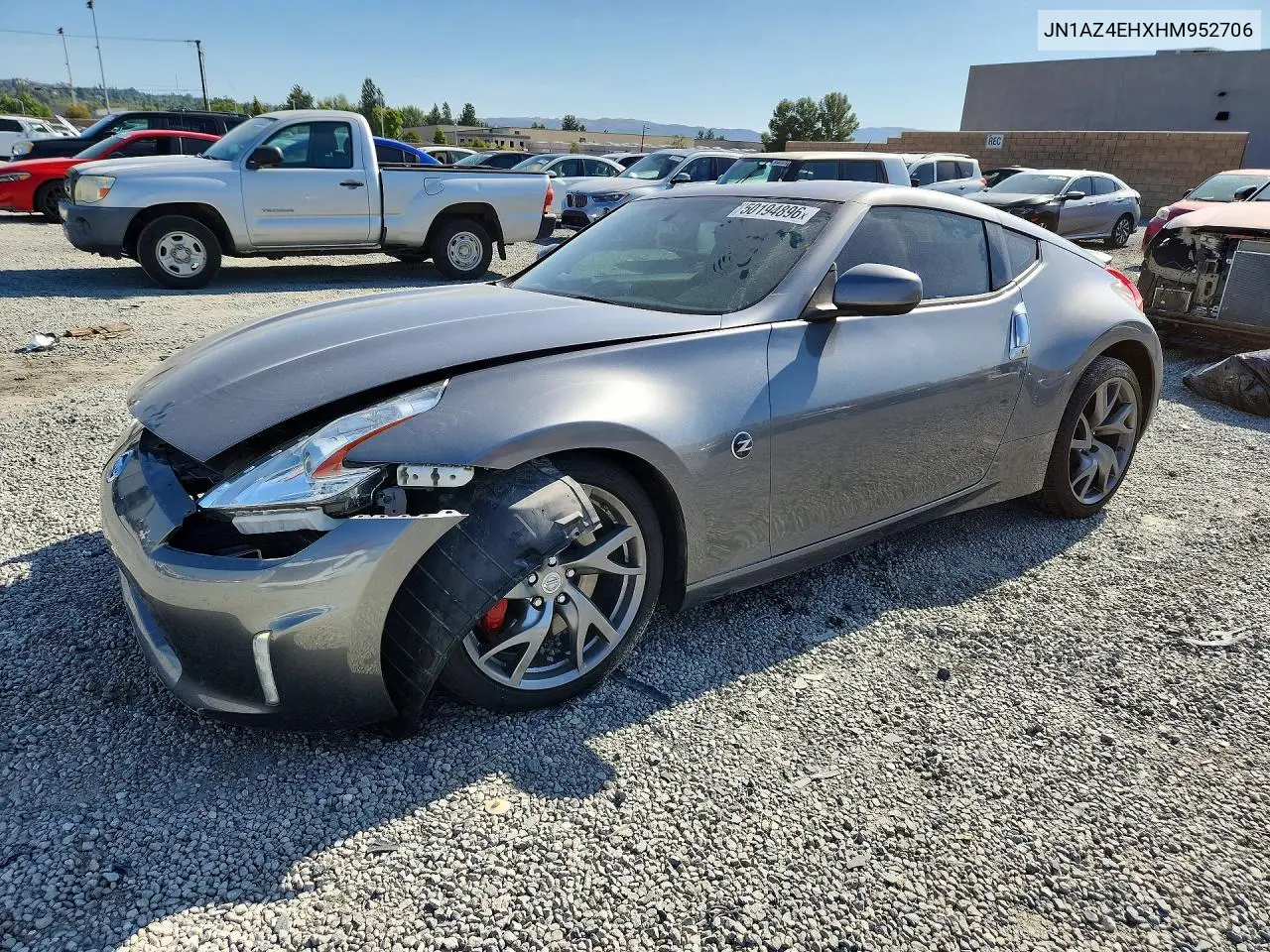 2017 Nissan 370Z Base VIN: JN1AZ4EHXHM952706 Lot: 50194896