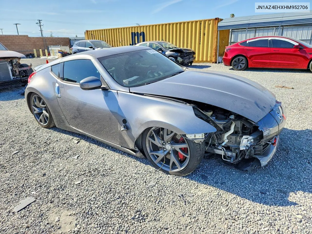 2017 Nissan 370Z Base VIN: JN1AZ4EHXHM952706 Lot: 50194896