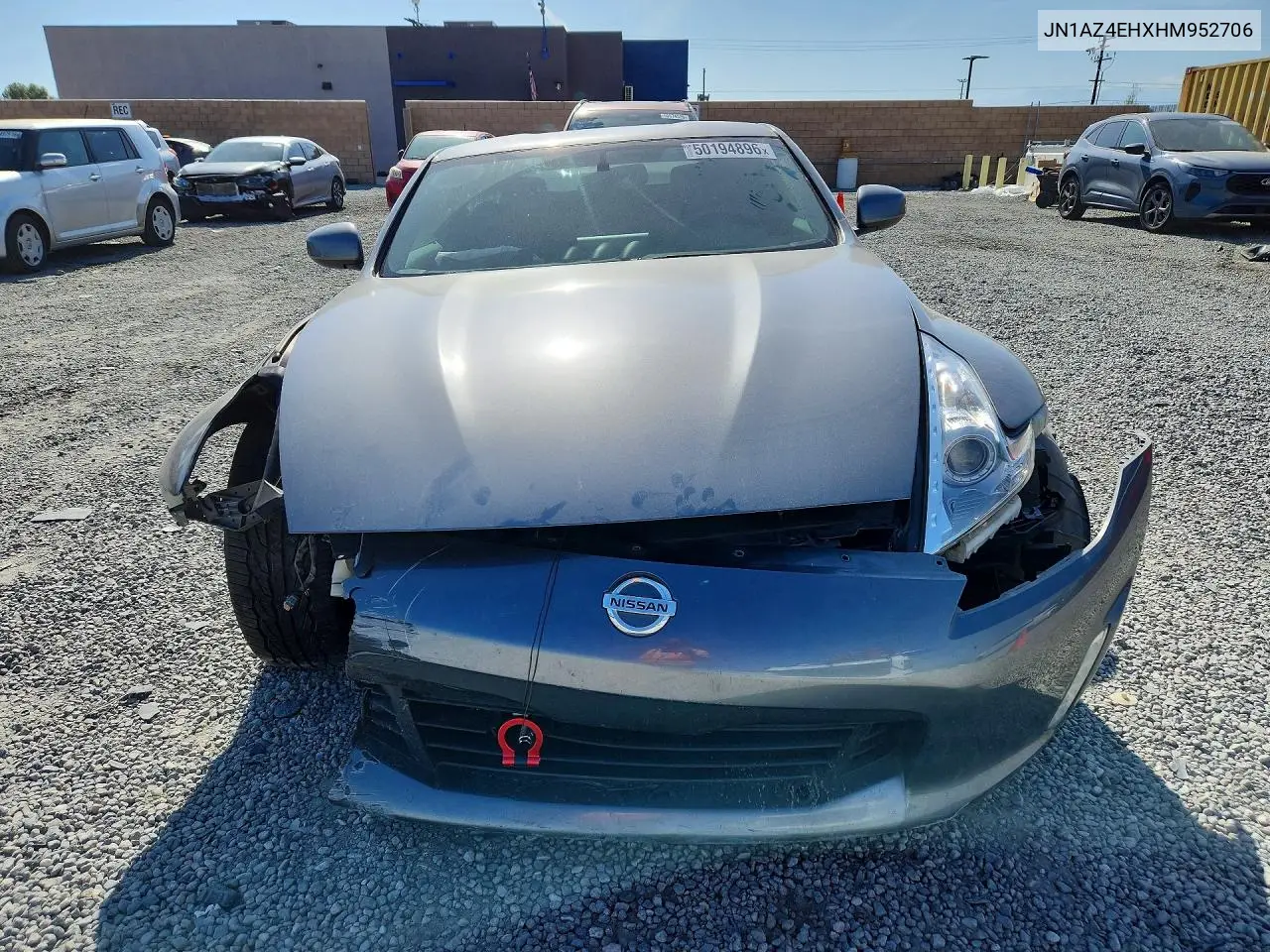 2017 Nissan 370Z Base VIN: JN1AZ4EHXHM952706 Lot: 50194896