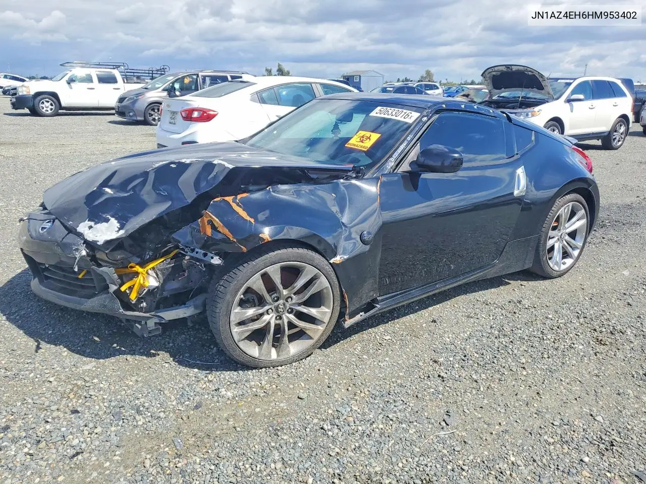 2017 Nissan 370Z Base VIN: JN1AZ4EH6HM953402 Lot: 50633016