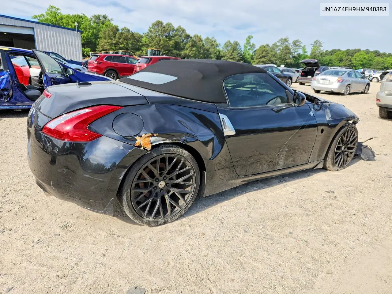 2017 Nissan 370Z Roadster Touring VIN: JN1AZ4FH9HM940383 Lot: 54972596