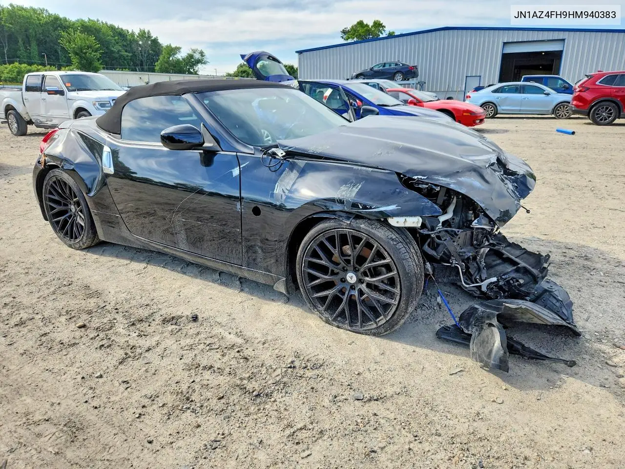 2017 Nissan 370Z Roadster Touring VIN: JN1AZ4FH9HM940383 Lot: 54972596