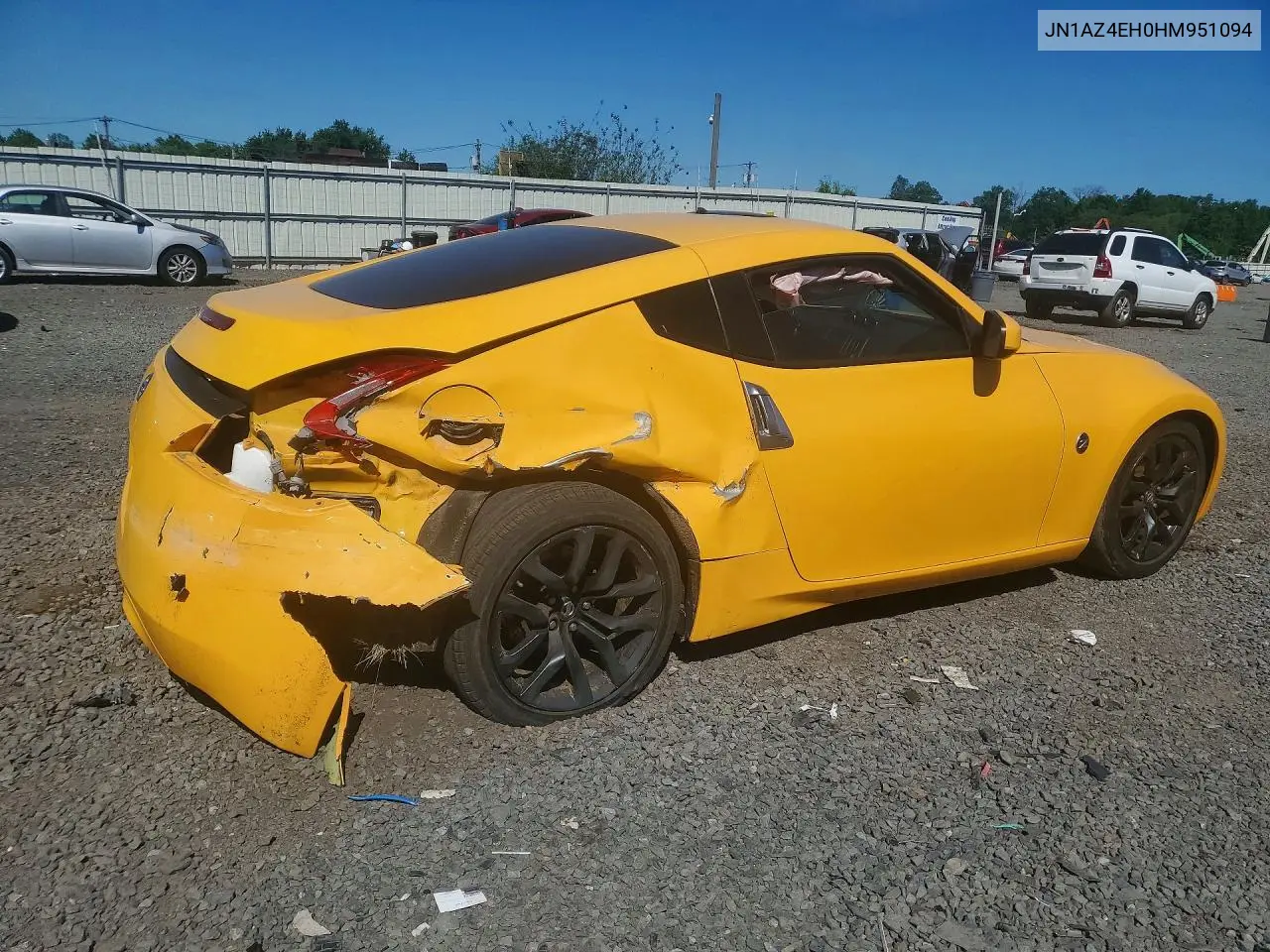2017 Nissan 370Z Base VIN: JN1AZ4EH0HM951094 Lot: 55194416