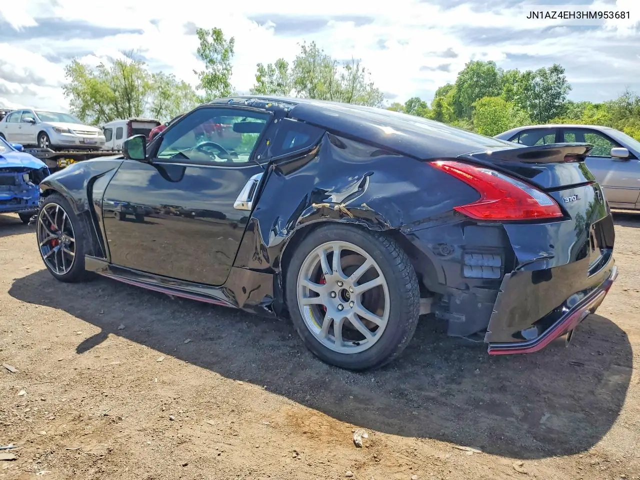 2017 Nissan 370Z Nismo VIN: JN1AZ4EH3HM953681 Lot: 57200476