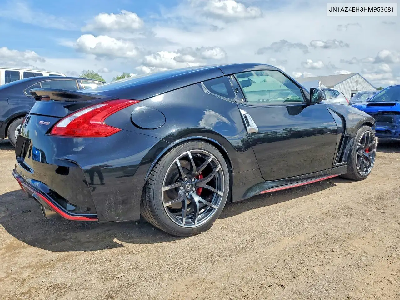 2017 Nissan 370Z Nismo VIN: JN1AZ4EH3HM953681 Lot: 57200476