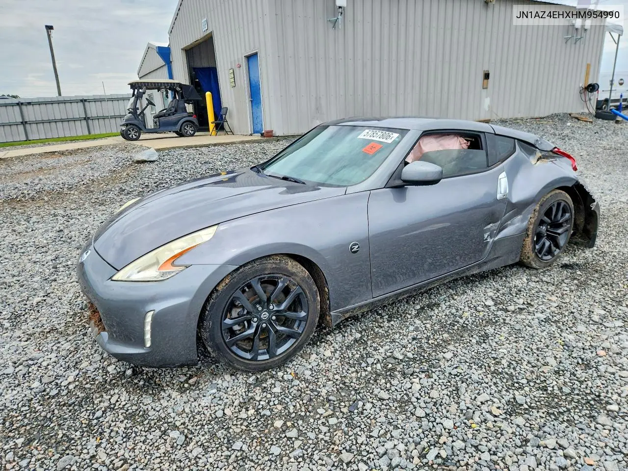 2017 Nissan 370Z Base VIN: JN1AZ4EHXHM954990 Lot: 57857806