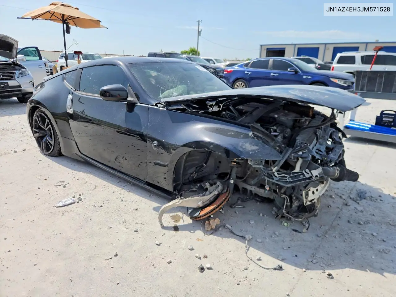2018 Nissan 370Z Sport Tech VIN: JN1AZ4EH5JM571528 Lot: 56523676