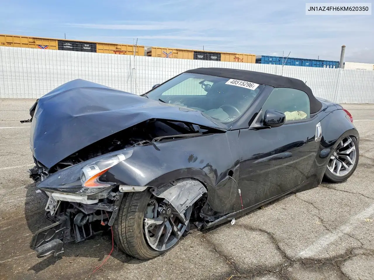 2019 Nissan 370Z Roadster VIN: JN1AZ4FH6KM620350 Lot: 48515296